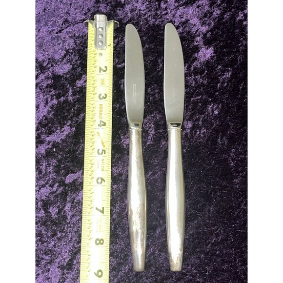 2 Sterling Silver Kirk & Son SIGNET 1958 Silverware Fork Dinner Flatware - Picture 7 of 8